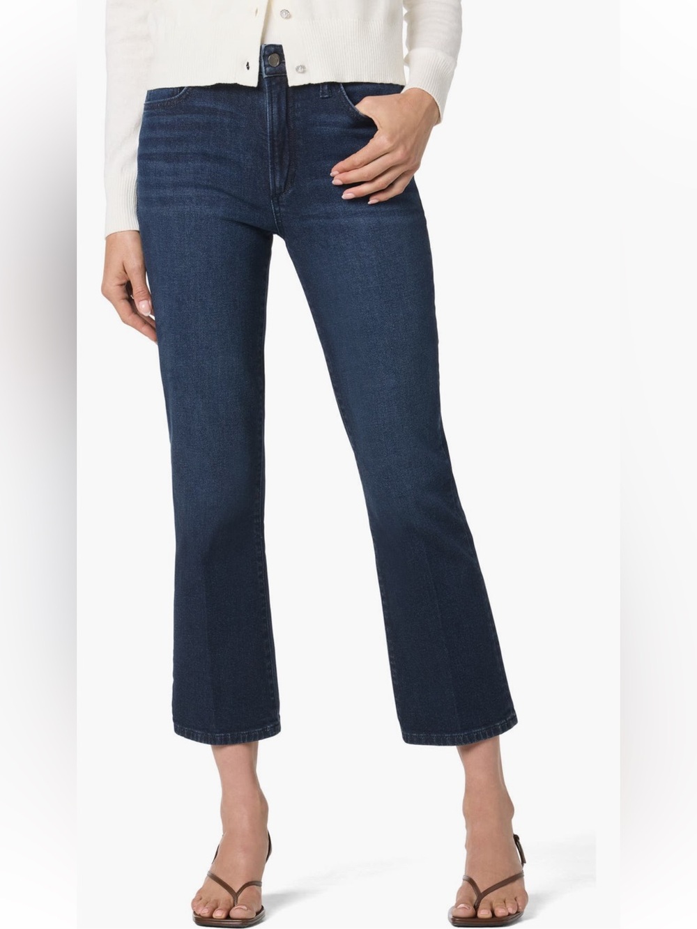 Joe’s High Waist Crop Bootcut Jeans
